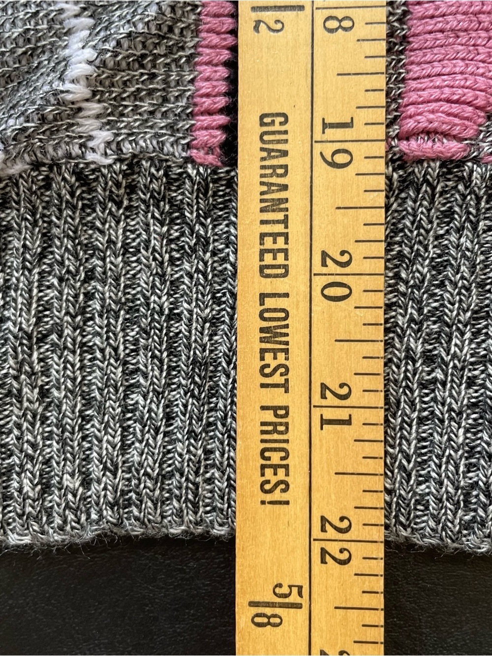 Floral Knit Crewneck Sweater in Pink, Gray, Black, White - Picture 5 of 6